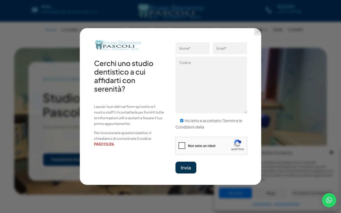 Il sito di oggi